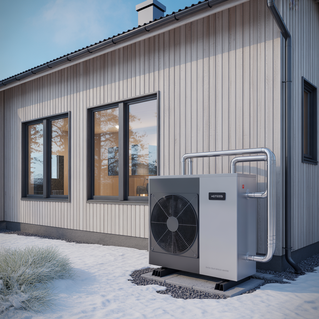 1.Sa fungerar en luftvattenvarmepump