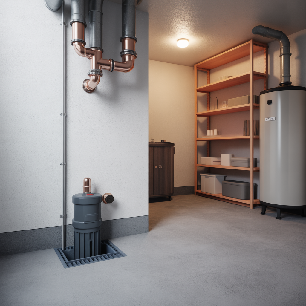 7.Hur du installerar en avloppspump for att forhindra oversvamningar