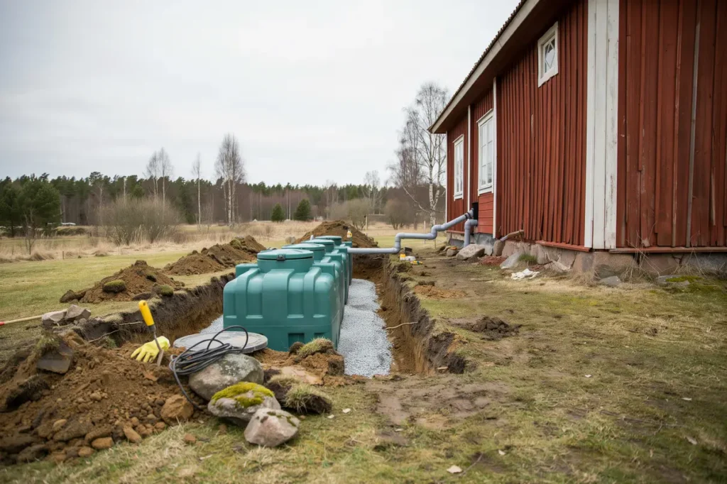 installera enskilt avlopp p r tt s tt guide till reningsverk trekammarbrunn och vad du ska t nka p